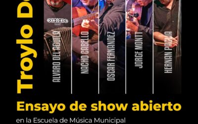 TROYLO DELAY SE PRESENTARÁ EL DOMINGO 10 DE AGOSTO EN LA ESCUELA MUNICIPAL DE MÚSICA