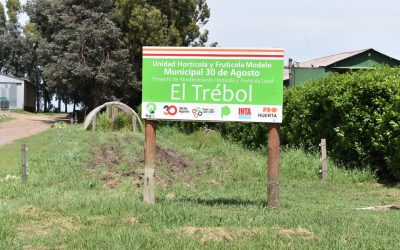 LA UNIDAD HORTÍCOLA DE 30 DE AGOSTO “EL TRÉBOL” CUMPLIÓ DOS AÑOS DE TRABAJO PRODUCTIVO Y SOLIDARIO, CONVIRTIÉNDOSE EN SEMILLERO DE EMPRENDEDORES