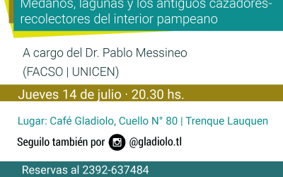 “EL CONOCIMIENTO COMO BIEN CULTURAL”, HABRÁ UN QUINTO ENCUENTRO CON DOS CHARLAS, UNA EN EL CAFÉ GLADIOLO Y OTRA EN EL POLO CIENTÍFICO TECNOLÓGICO