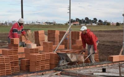 EL MUNICIPIO AVANZA A BUEN RITMO EN LAS 20 CASAS POR CONVENIO CON EL INSTITUTO PROVINCIAL DE LA VIVIENDA