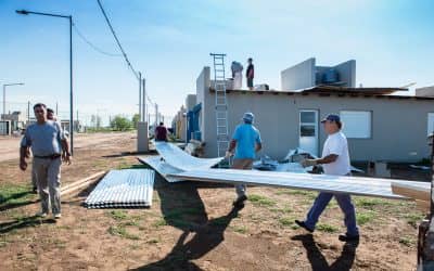 El Municipio repara las viviendas dañadas por un nuevo temporal