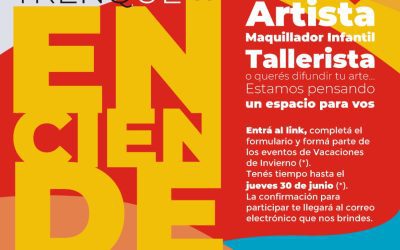 UNA GRAN FERIA PARA LAS VACACIONES DE INVIERNO: INVITAN A ARTISTAS LOCALES Y TALLERISTAS A FORMAR PARTE DE LOS EVENTOS PROGRAMADOS