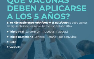 CALENDARIO DE VACUNACIÓN: CUÁNDO DEBEN VACUNARSE LOS NIÑOS DE 5 Y 11 AÑOS