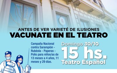 EL MUNICIPIO REFORZARÁ LA CAMPAÑA DE VACUNACIÓN CON PUESTOS SANITARIOS EN EL TEATRO ESPAÑOL, EN LA PLAZA SAN MARTÍN Y EN LA EXPO RURAL