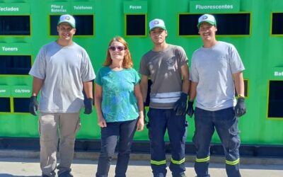 LA VECINA SILVIA ZEMMA ESTRENÓ LA ESTACIÓN DE TRANSFERENCIA