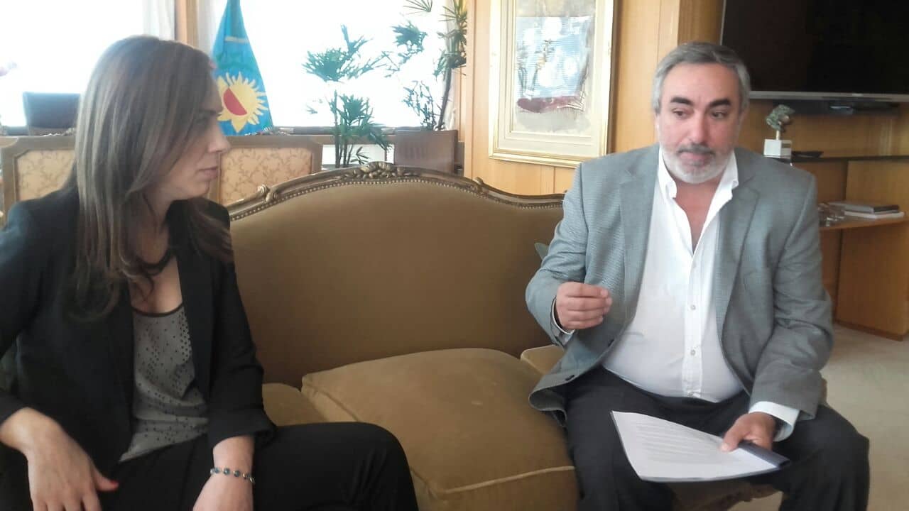 Fernández destacó el encuentro con la Gobernadora Vidal