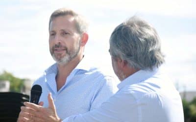 ROGELIO FRIGERIO: “LAS OBRAS PÚBLICAS COMO ESTAS CAMBIAN Y MEJORAN LA VIDA DE LOS VECINOS”