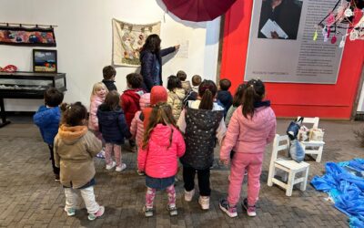 ALUMNOS/AS DEL JARDÍN PANADEROS AL VIENTO VISITARON EL MUSEO DE ARTE MURAL “RODOLFO CAMPODÓNICO”