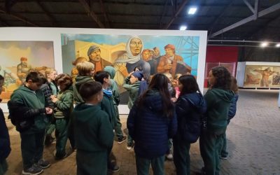 EL MUSEO DE ARTE MURAL RODOLFO CAMPODÓNICO RECIBIÓ LA VISITA DE ESTUDIANTES DE 5º AÑO DE NIVEL PRIMARIO DEL COLEGIO LOS MÉDANOS