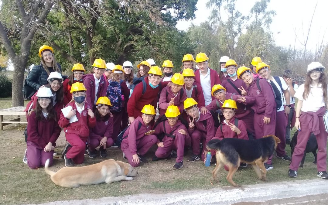 OTRA VISITA GUIADA AL POLO AMBIENTAL DE TRENQUE LAUQUEN: ESTA VEZ FUERON ALUMNOS/AS DEL INSTITUTO NUESTRA SEÑORA DEL ROSARIO