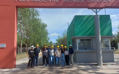ESTUDIANTES DE LA UTN Y ALUMNOS/AS DE 1º AÑO DE LA ESCUELA Nº 7 DE BERUTI VISITARON EL POLO AMBIENTAL TRENQUE LAUQUEN