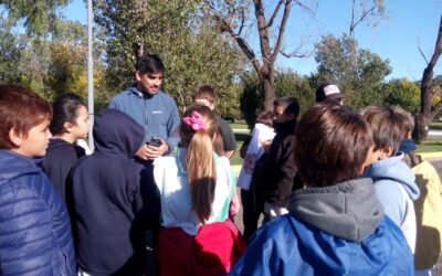 UN GRUPO DE ESTUDIANTES DE LA ESCUELA Nº 7 DE BERUTI VISITÓ EL POLO AMBIENTAL TRENQUE LAUQUEN