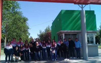 UN GRUPO DE ALUMNOS/AS DEL INSTITUTO PADRE CASTELLARO DE BERUTI VISITÓ EL POLO AMBIENTAL DE TRENQUE LAUQUEN
