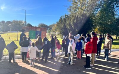 VISITA Y RECORRIDA POR EL POLO AMBIENTAL DE ALUMNOS DE LA ESCUELA N.º 35