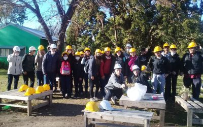 OTRA VISITA Y RECORRIDA POR EL POLO AMBIENTAL DE TRENQUE LAUQUEN, EN ESTE CASO DE ALUMNOS/AS Y DOCENTES DE LA SECUNDARIA Nº 10