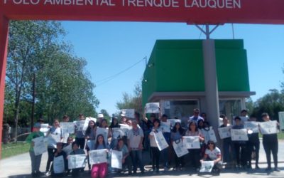 ALUMNOS/AS DE LA SECUNDARIA Nº 3 DE QUENUMÁ VISITARON Y RECORRIERON LAS INSTALACIONES DEL POLO AMBIENTAL TRENQUE LAUQUEN