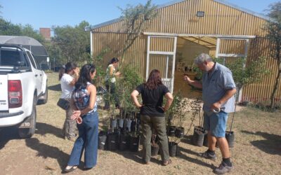 ESPACIOS VERDES DEL MUNICIPIO VISITÓ EN LA PAMPA EL VIVERO RENOVALES, QUE SE ESPECIALIZA EN PLANTAS NATIVAS
