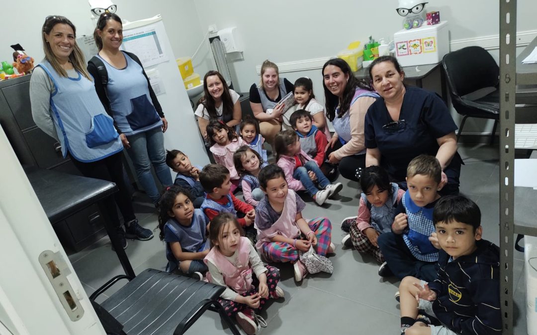 VISITA DE ALUMNOS/AS DEL JARDÍN Nº 905 AL CAPS AMEGHINO