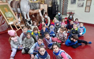 LA SALA DE 5 DEL JARDÍN DE INFANTES DE LOS NUEVOS AYRES RECORRIÓ EL MUSEO HISTÓRICO REGIONAL