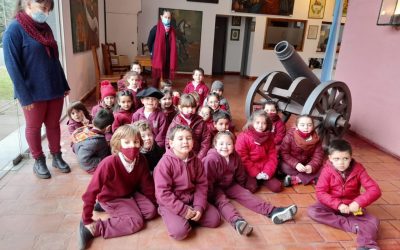 VISITA GUIADA POR EL MUSEO DE LA COMANDANCIA Y PLAZA SAN MARTÍN PARA ALUMNOS DE PRIMER GRADO DEL INSTITUTO NUESTRA SEÑORA DEL ROSARIO