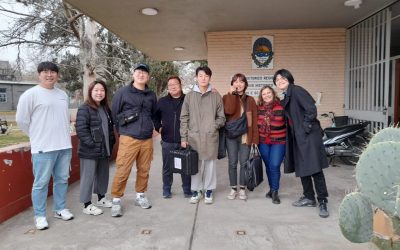 UN GRUPO DE REALIZADORES AUDIOVISUALES DE COREA DEL SUR VISITÓ LOS MUSEOS HISTÓRICO REGIONAL Y DE ARTE MURAL