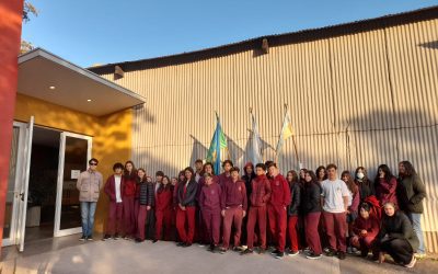 ESTUDIANTES DEL INSTITUTO NUESTRA SEÑORA DEL ROSARIO Y DEL INSTITUTO Nº 40 VISITARON EL MUSEO DE ARTE MURAL “RODOLFO CAMPODÓNICO”