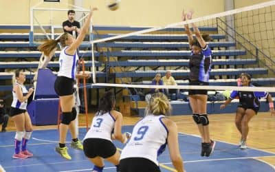 Comenzó el torneo de Vóley femenino en el Polideportivo