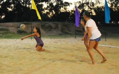 LA COMPETENCIA DE BEACH VOLEY FEMENINO INICIA HOY (VIERNES) LAS OLIMPÍADAS DEL REENCUENTRO 2020
