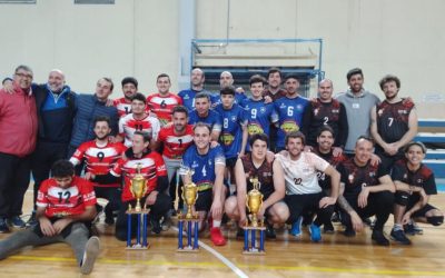 GARRÉ SE QUEDÓ CON EL TÍTULO DE CAMPEÓN DEL TORNEO APERTURA DE LA LIGA MUNICIPAL DE VÓLEYBOL MASCULINO