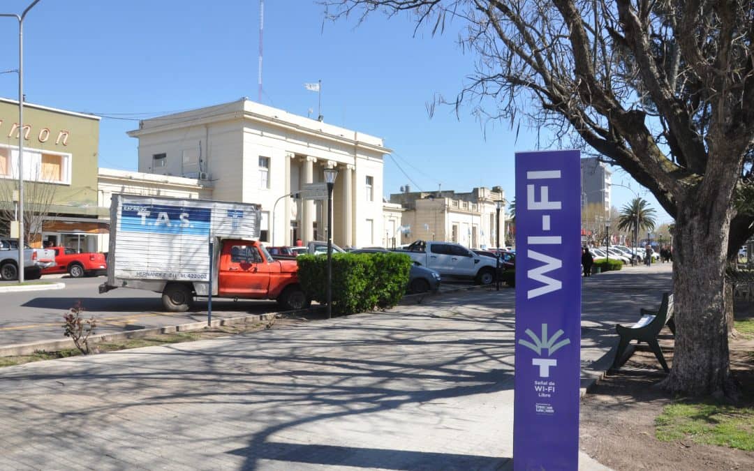 Está funcionando el wifi libre en el centro de la ciudad