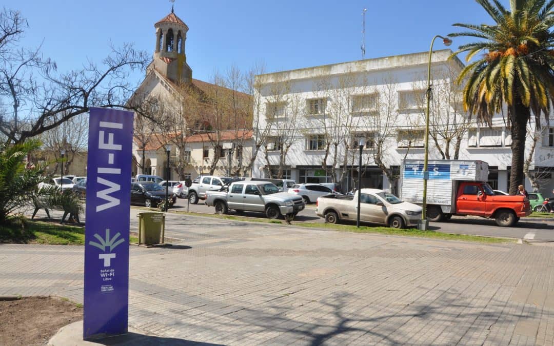EL MUNICIPIO SUMÓ DOS PUNTOS MÁS DE WIFI SOCIAL: PLAZA ITALIA Y LA ESCUELA RURAL Nº 43, DE COLONIA SANTA ANA