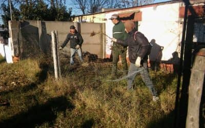 Este sábado (24) se realizará la limpieza en el barrio Aramendi