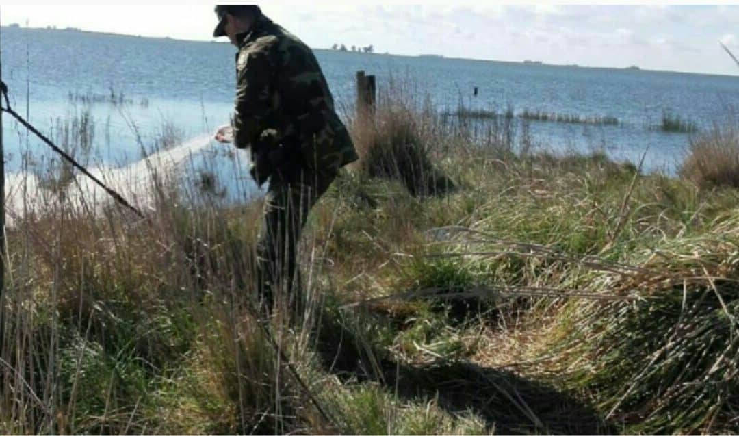 Nuevo operativo: secuestran 300 metros de red en el Canal Mercante