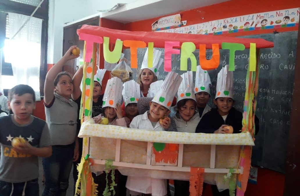 Se realizó un taller de alimentación saludable en al Escuela nº 5