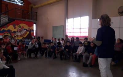 ODONTÓLOGAS OFRECIERON UNA CHARLA, ENTREGARON CEPILLOS DE DIENTES Y REVISARON A LOS CHICOS DEL CEC Nº 802