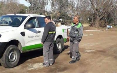 FINALIZÓ HOY (JUEVES) EL OPERATIVO DE CONTROL DE PLAGAS EN DIEZ ESCUELAS Y EN 20 MANZANAS DE LA CIUDAD CABECERA