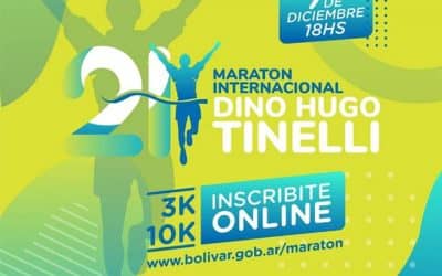 LA MARATÓN “ TINELLI”, EN BOLÍVAR, SE POSPUSO PARA EL 7 DE DICIEMBRE Y SE SOLICITA CONFIRMACIÓN DE LOS INSCRIPTOS
