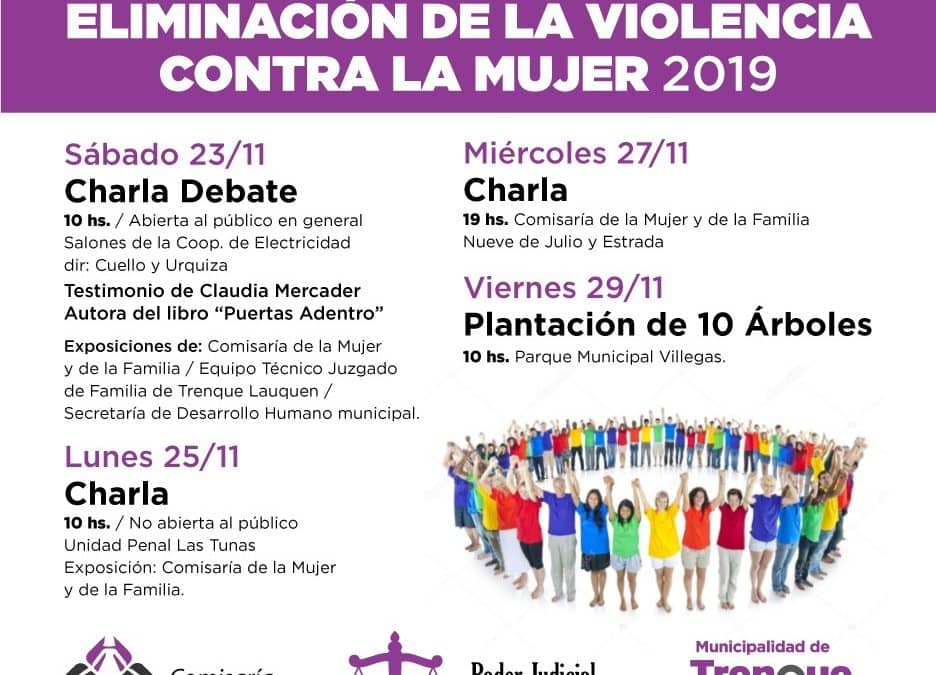 DESARROLLO HUMANO OFRECERÁ CHARLAS SOBRE VIOLENCIA JUNTO A LA COMISARÍA DE LA MUJER Y JUZGADO DE FAMILIA