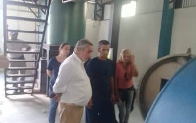 LUEGO DE LA EXITOSA PRUEBA PILOTO, SE PREVÉ QUE EL HORNO PIROLÍTICO COMIENCE A FUNCIONAR A FIN DE MES