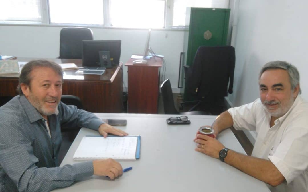 FERNÁNDEZ SE REUNIÓ CON EL NUEVO GERENTE DE REGIONES DE VIALIDAD NACIONAL Y PLANTEÓ LAS OBRAS PENDIENTES EN LAS RUTAS Nº 33 Y 5