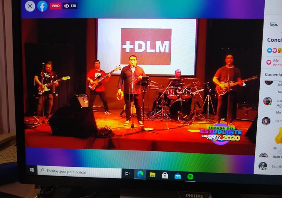 LA SEMANA DEL ESTUDIANTE CERRÓ UN AÑO ATÍPICO DE FESTEJOS CON UN INTENSO CONCIERTO VIRTUAL Y LA PRESENTACION DE ARTISTAS LOCALES