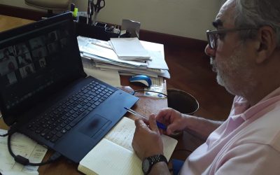 INTENDENTE Y CONCEJALES, REUNIDOS CON LA AUTORIDAD DEL AGUA