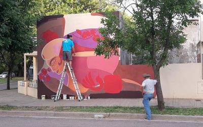 MAÑANA (DOMINGO) FINALIZA EL “IV ENCUENTRO NACIONAL DE ARTE MURAL”: RECORRIDA POR LAS OBRAS Y TRANSMISIÓN EN VIVO POR FB