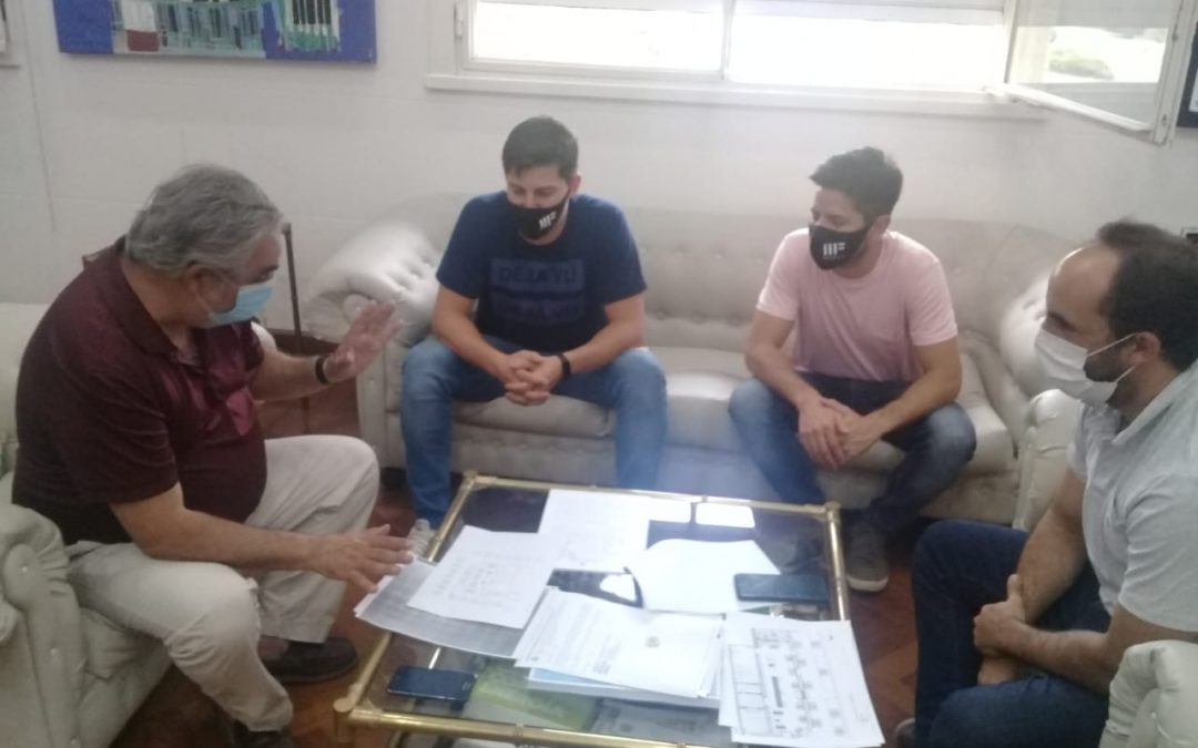 EL INTENDENTE SE REUNIÓ CON LA CÁMARA DE COMERCIO Y REPRESENTANTES DEL RUBRO GASTRONÓMICO