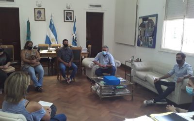NUEVA REUNIÓN DEL INTENDENTE CON EL GRUPO #YOTECREO PARA SEGUIR AVANZANDO EN LA ARTICULACIÓN Y LÍNEAS DE TRABAJO