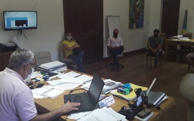EL INTENDENTE SE REUNIÓ CON LA CÁMARA DE COMERCIO Y REPRESENTANTES DEL RUBRO GASTRONÓMICO PARA HABLAR SOBRE PROTOCOLOS, HORARIOS Y MODALIDADES DE TRABAJO