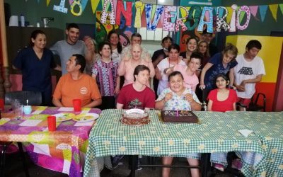 PUERTAS ADENTRO, EL HOGAR CUMEN CHE FESTEJÓ HOY SUS 18 AÑOS