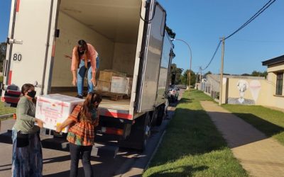 LLEGARON HOY 600 DOSIS DE LA VACUNA SPUTNIK-V A LA ESCUELA SECUNDARIA Nº8 Y EL JUEVES COMIENZAN A APLICARLAS
