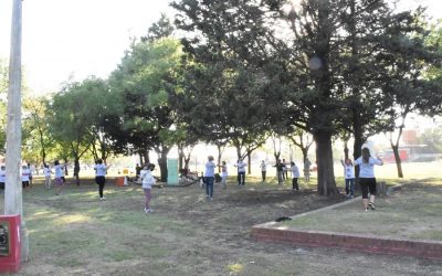 EL PRAM RETOMÓ HOY (MIÉRCOLES) LAS ACTIVIDADES EN LA PLAZOLETA BROWN CON UN FORMATO DISTINTO DEBIDO A LA SITUACIÓN SANITARIA