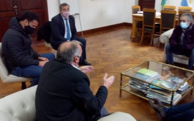 EL INTENDENTE MUNICIPAL Y EL SECRETARIO DE GOBIERNO RECIBIERON HOY (VIERNES) A REPRESENTANTES DEL MINISTERIO PÚBLICO FISCAL